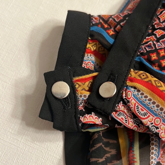 Kaya Di Koko Multicolor Printed Blouse - Picture 6 of 6